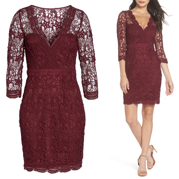 Lulus Lace Cocktail Dress - Picture 1 of 3
